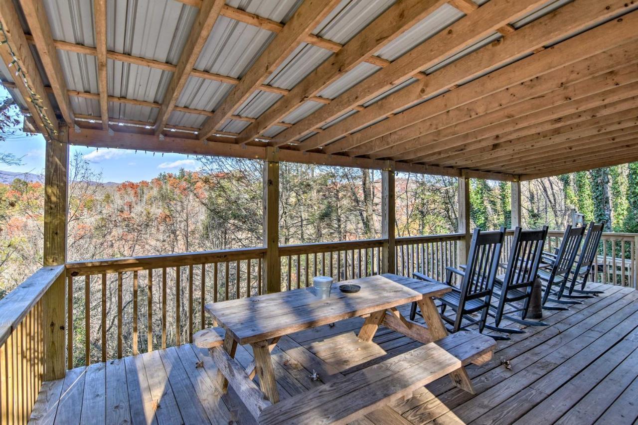 Natures Retreat With Hot Tub 7 Mi To Bryson City Whittier Extérieur photo