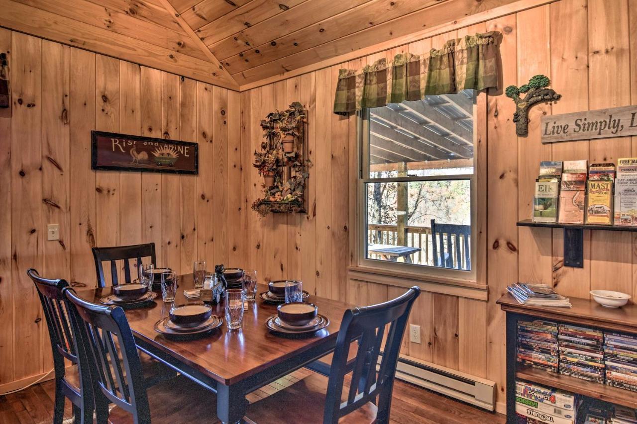 Natures Retreat With Hot Tub 7 Mi To Bryson City Whittier Extérieur photo