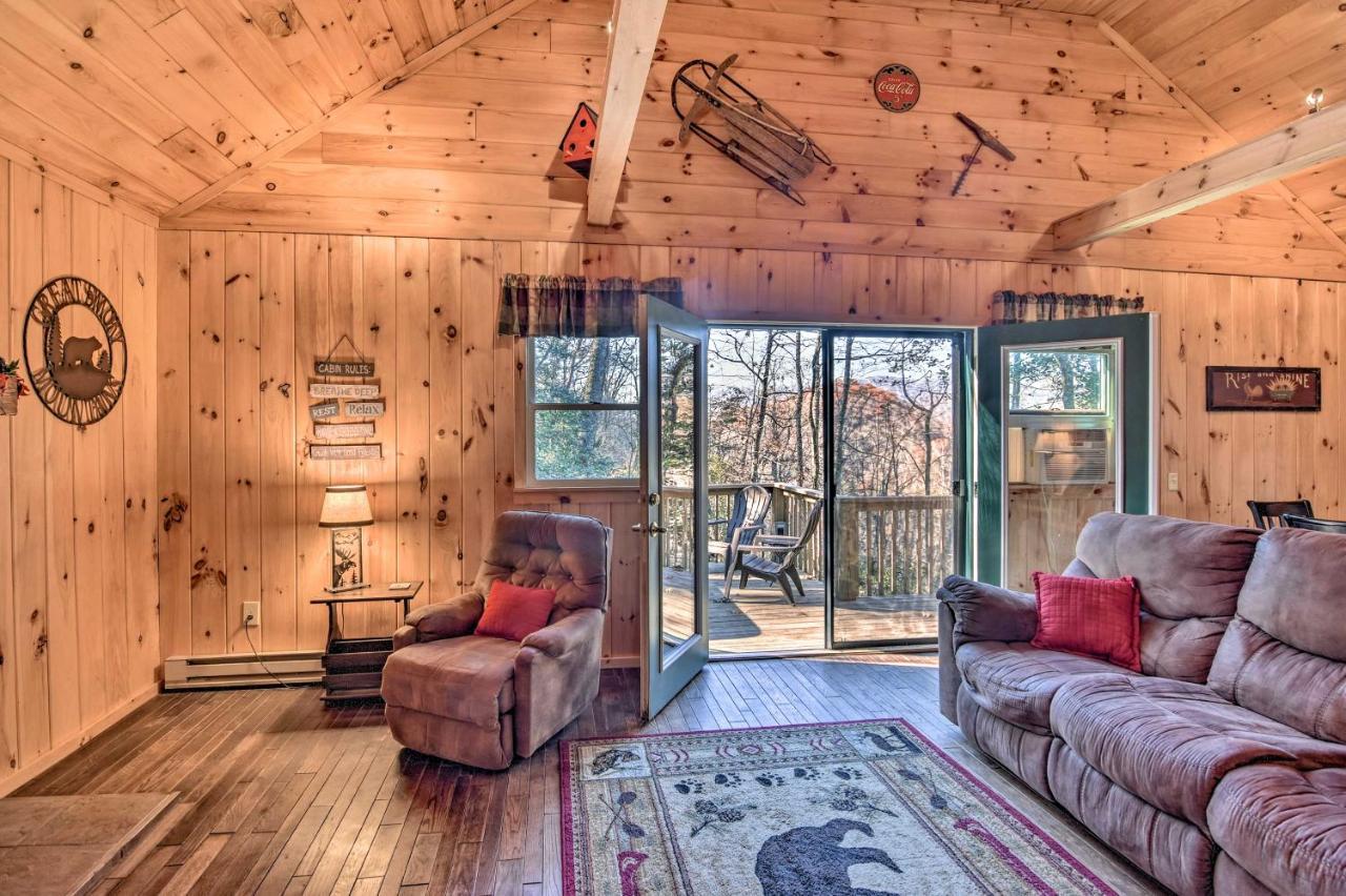 Natures Retreat With Hot Tub 7 Mi To Bryson City Whittier Extérieur photo