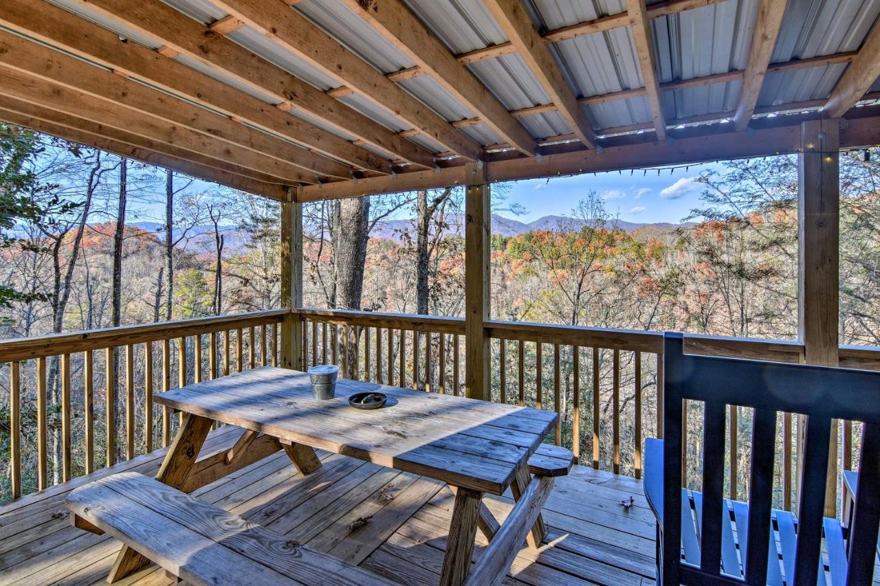 Natures Retreat With Hot Tub 7 Mi To Bryson City Whittier Extérieur photo