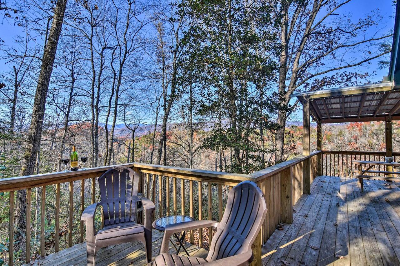 Natures Retreat With Hot Tub 7 Mi To Bryson City Whittier Extérieur photo