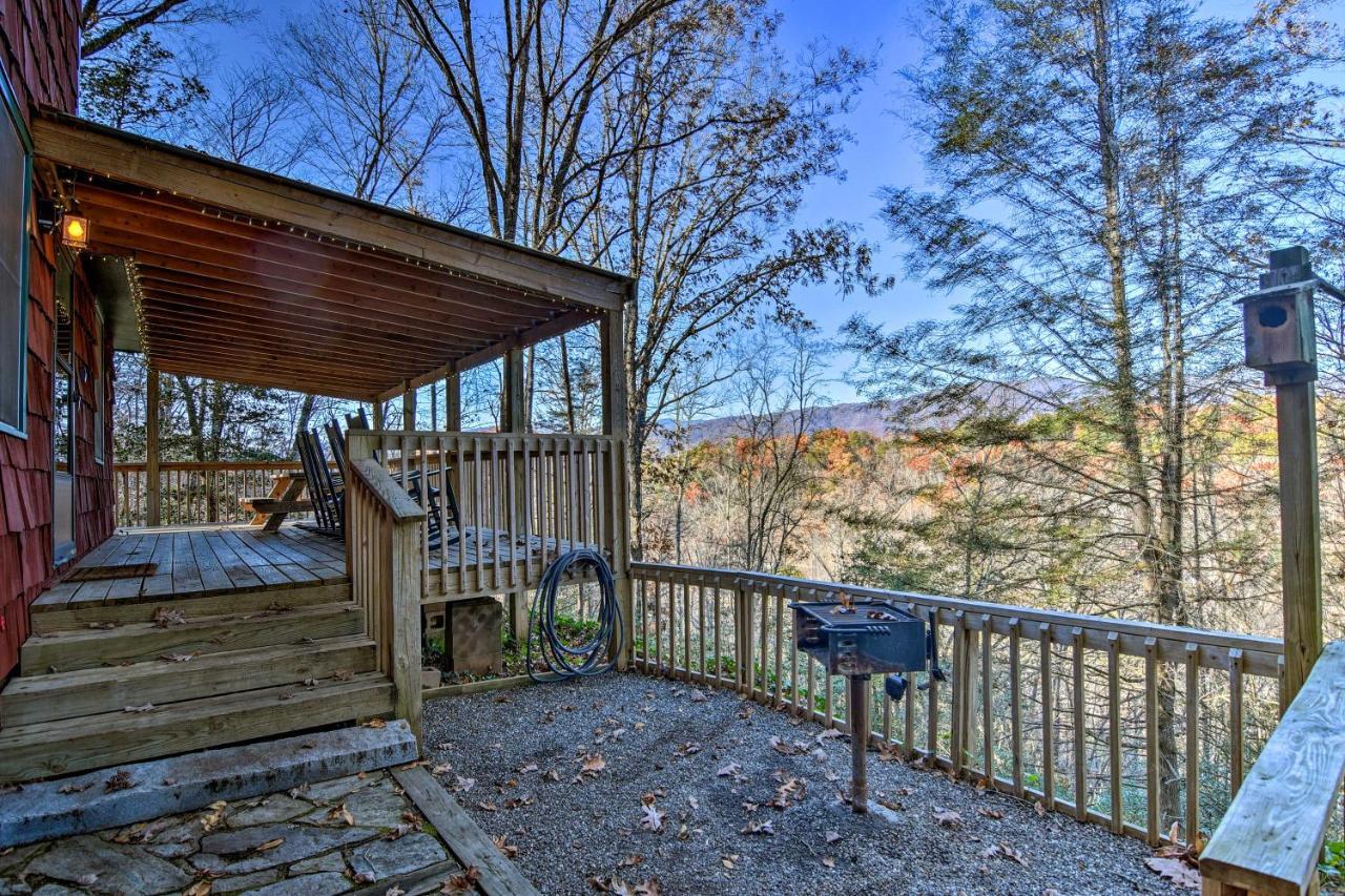 Natures Retreat With Hot Tub 7 Mi To Bryson City Whittier Extérieur photo
